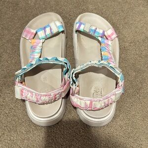 ZARA multicolor strapped sandal (like tivas)